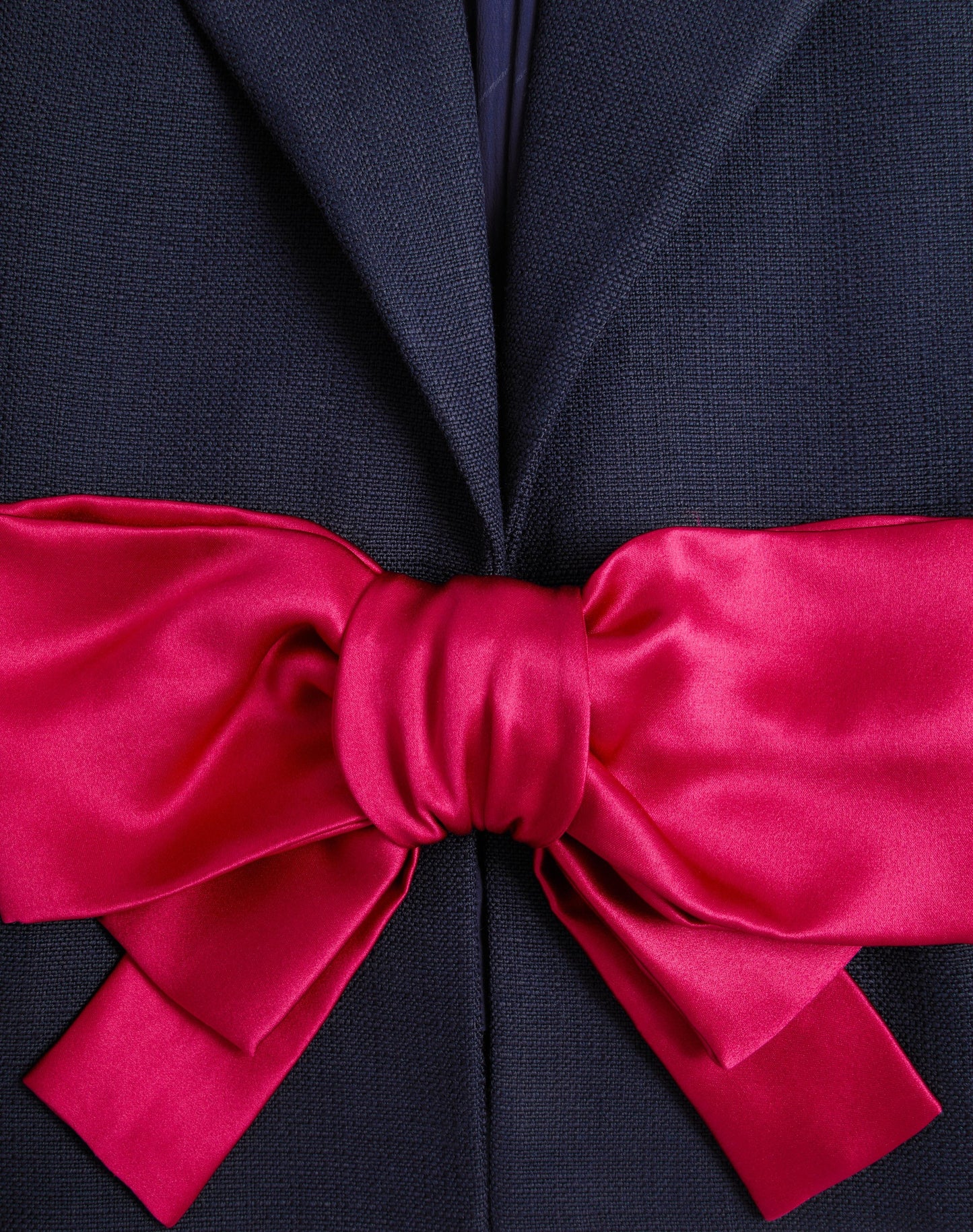 Viscose Jacket With Bow