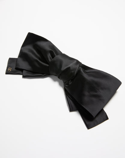 Vlogo Signature Satin Bow Hairclip