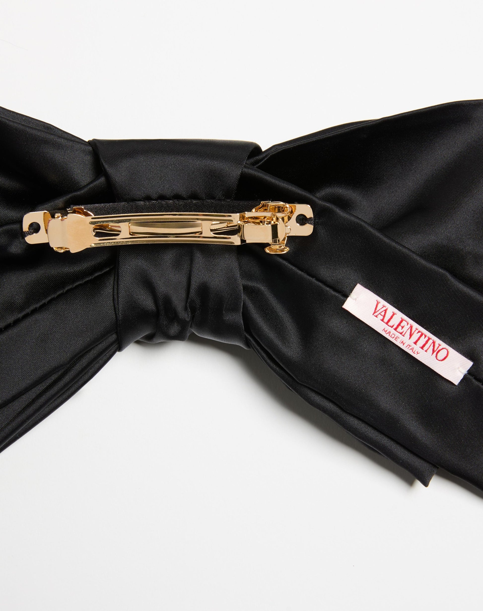 Vlogo Signature Satin Bow Hairclip
