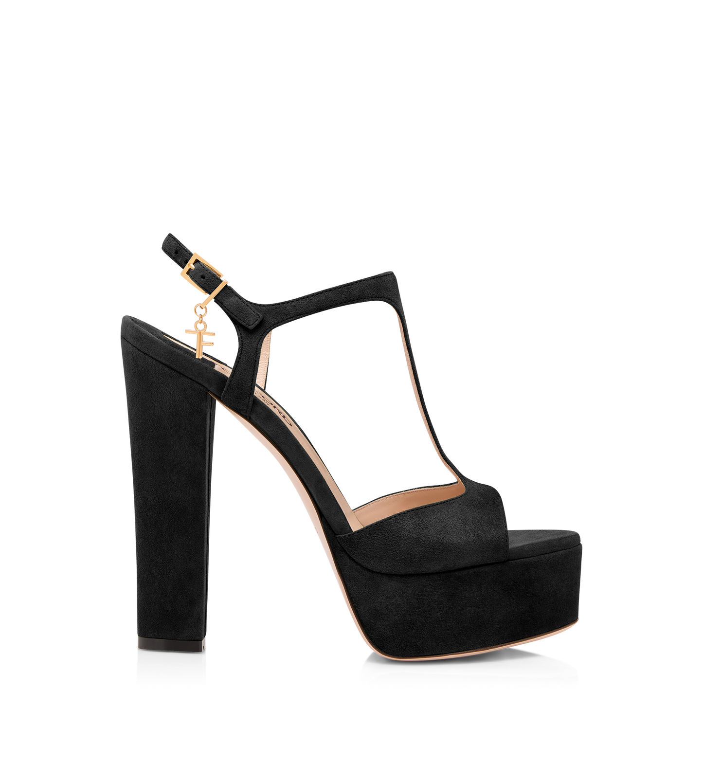 Suede Leather Angelina Platform Sandal