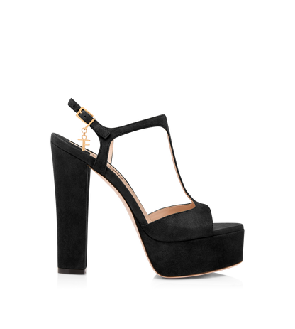 Suede Leather Angelina Platform Sandal