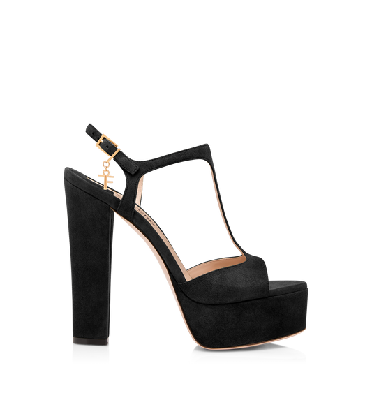 Suede Leather Angelina Platform Sandal