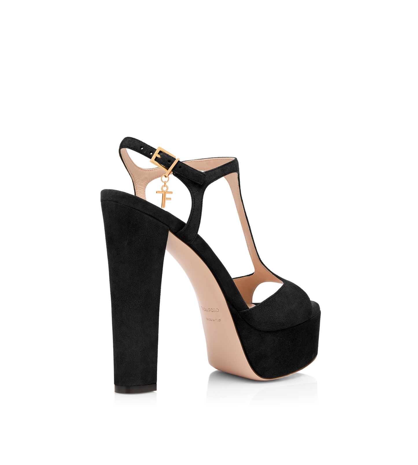 Suede Leather Angelina Platform Sandal