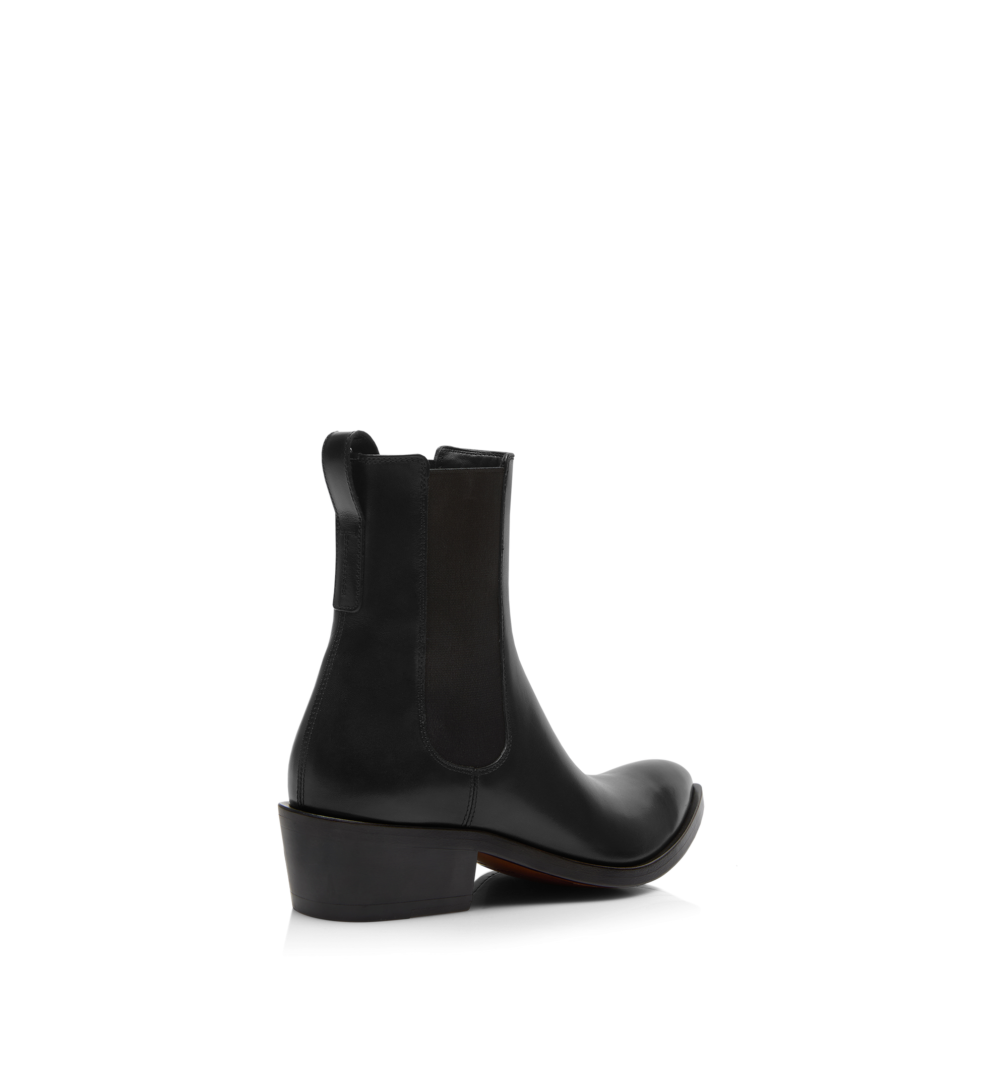 Burnished Leather Chelsea Boot