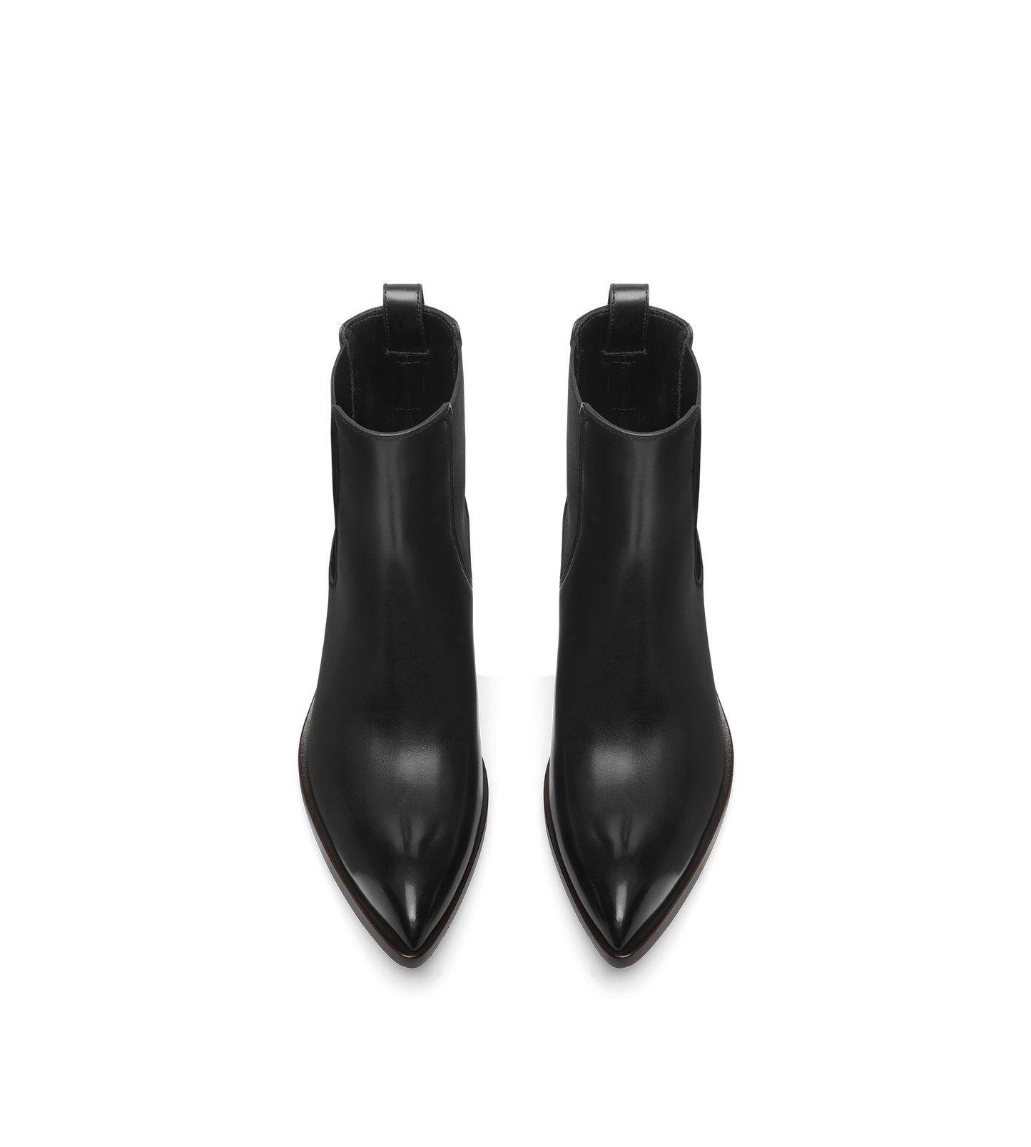 Burnished Leather Chelsea Boot