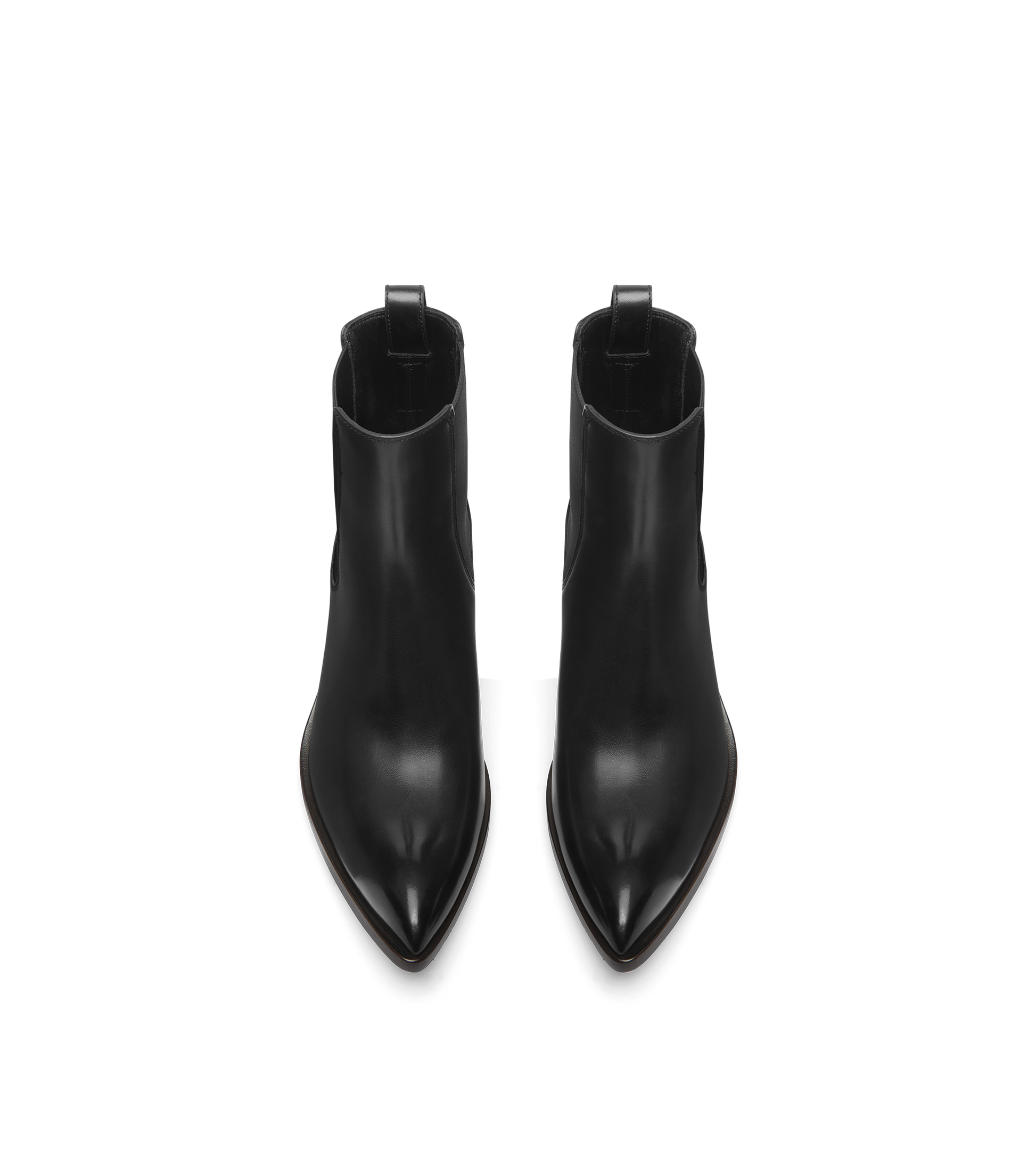 Burnished Leather Chelsea Boot