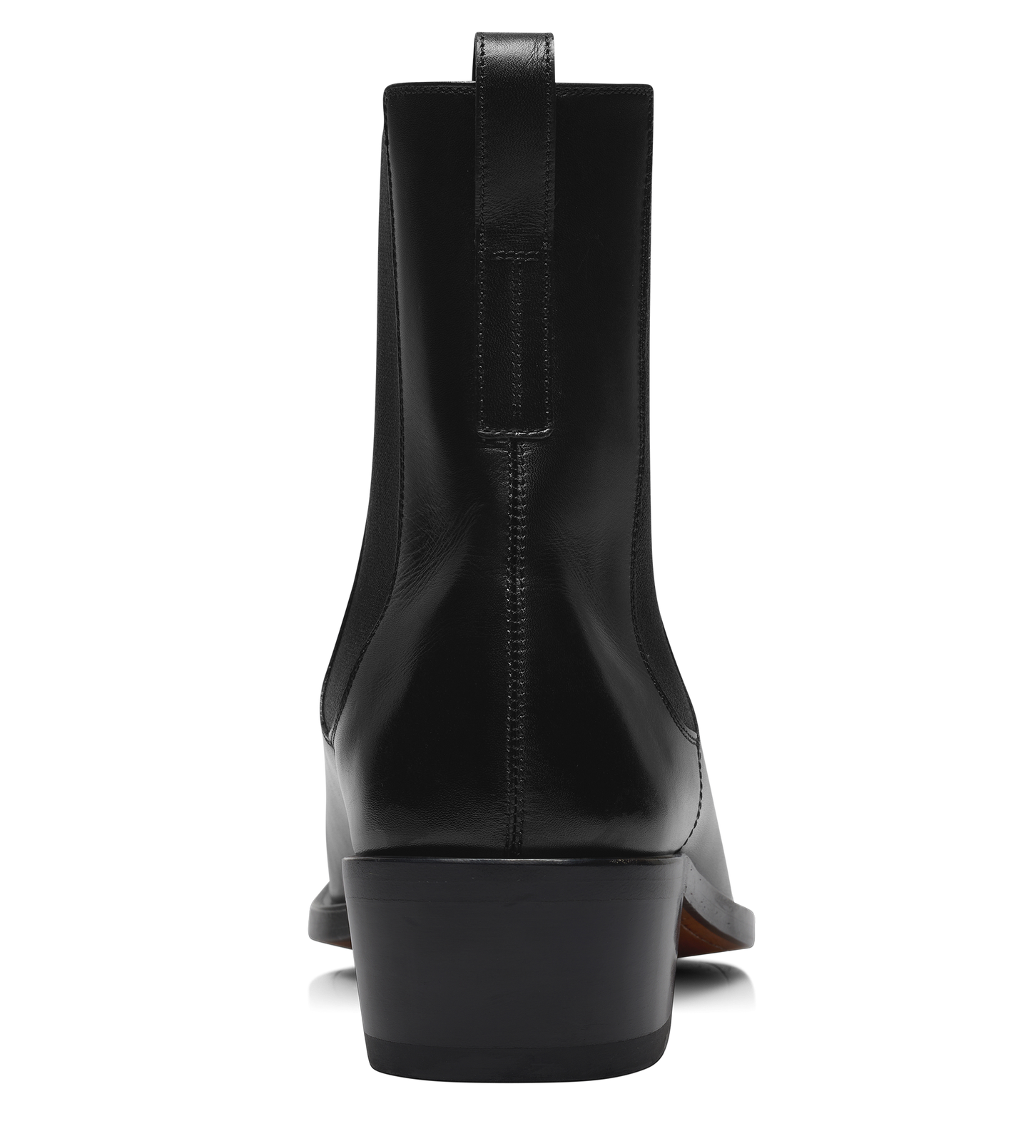 Burnished Leather Chelsea Boot