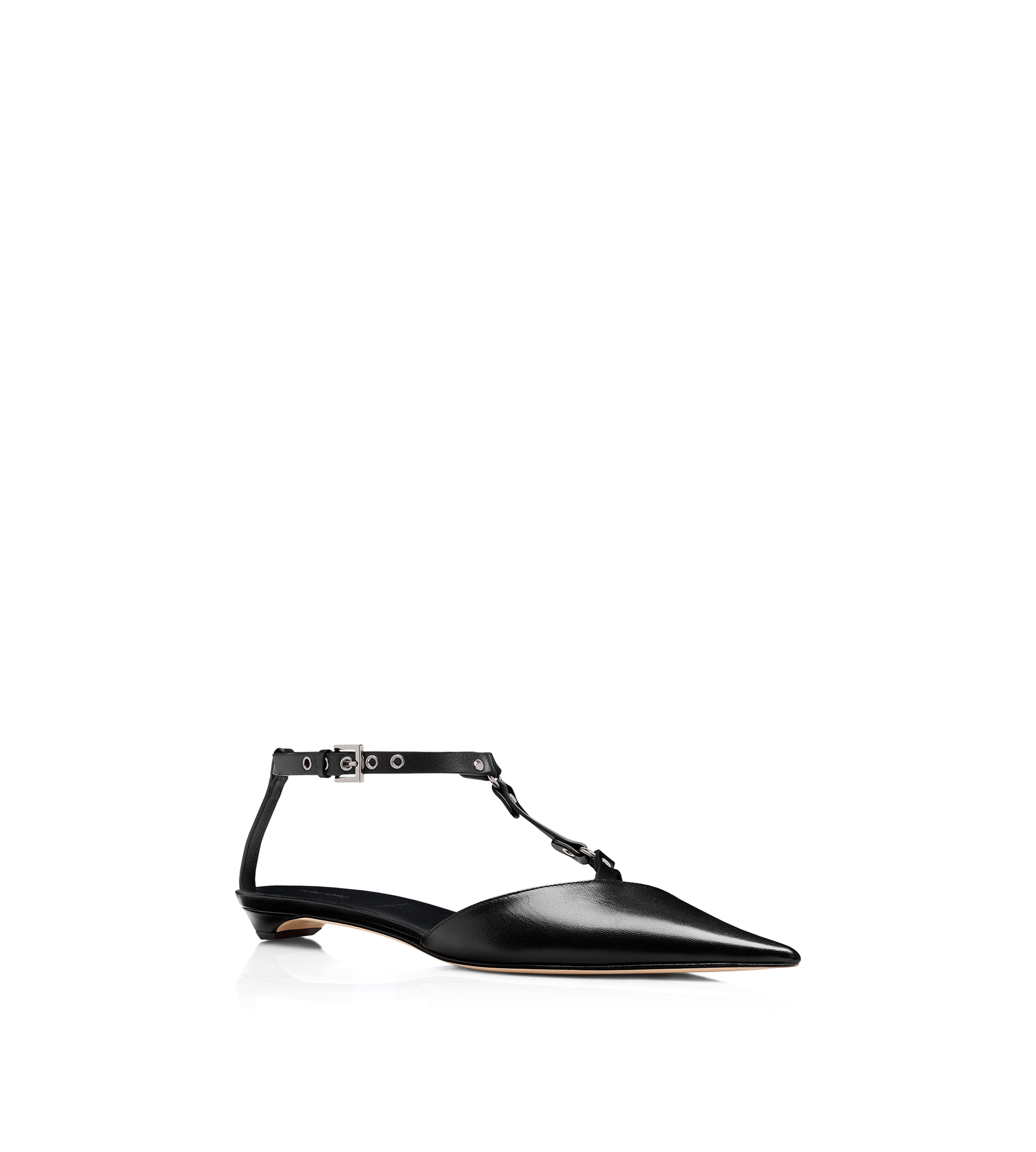 Shiny Leather Bound Ballerina