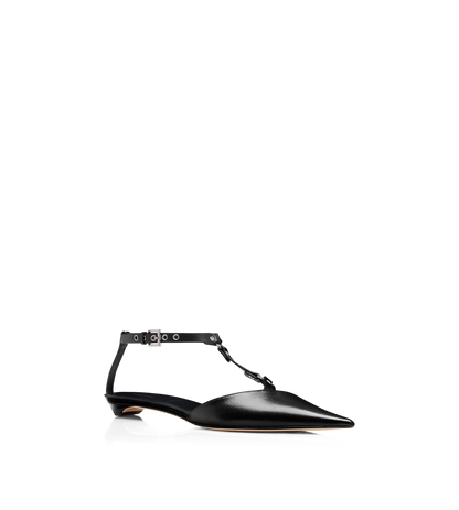 Shiny Leather Bound Ballerina