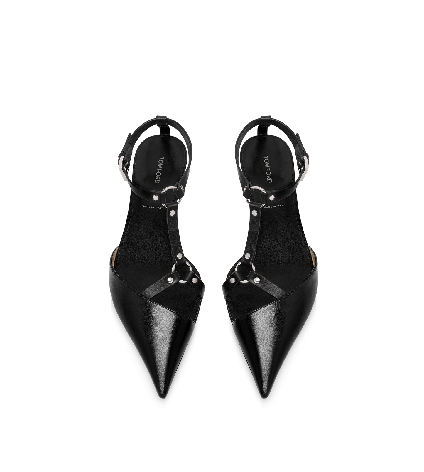 Shiny Leather Bound Ballerina