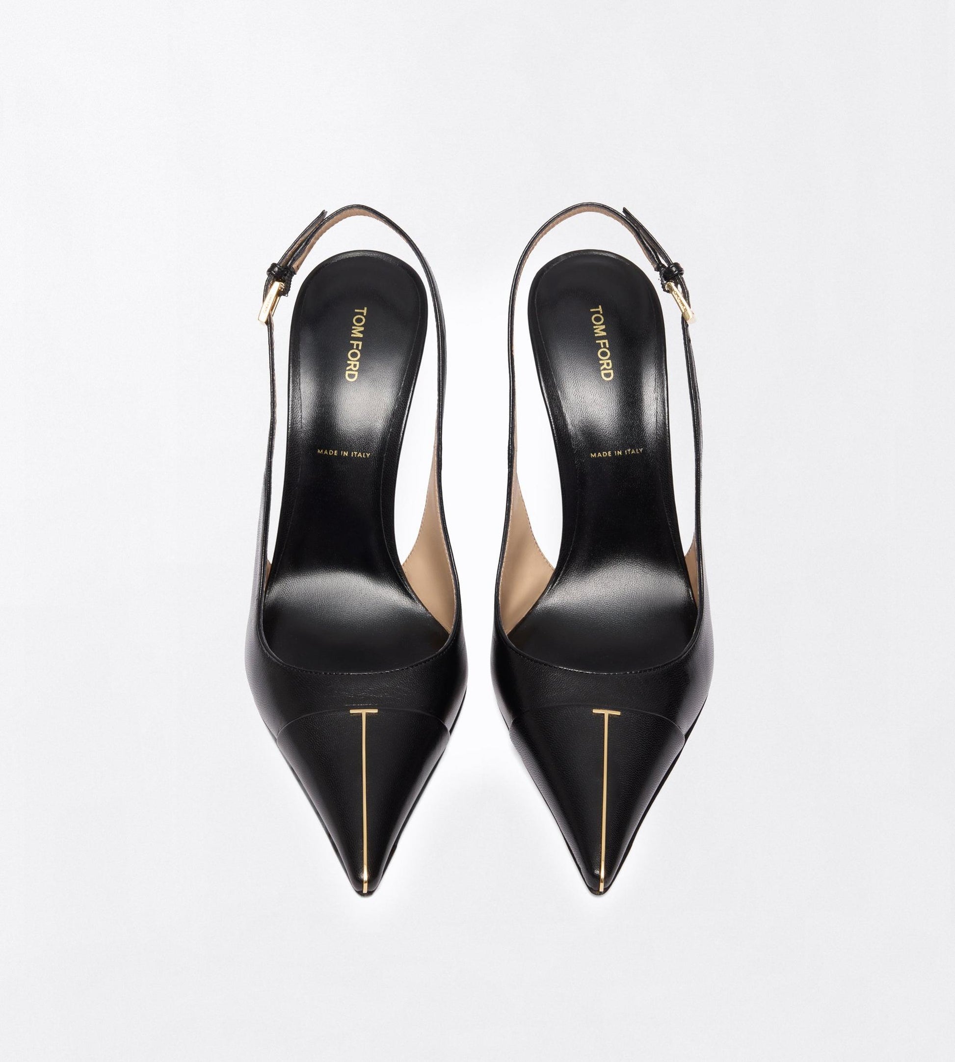 Shiny Leather Thea Slingback