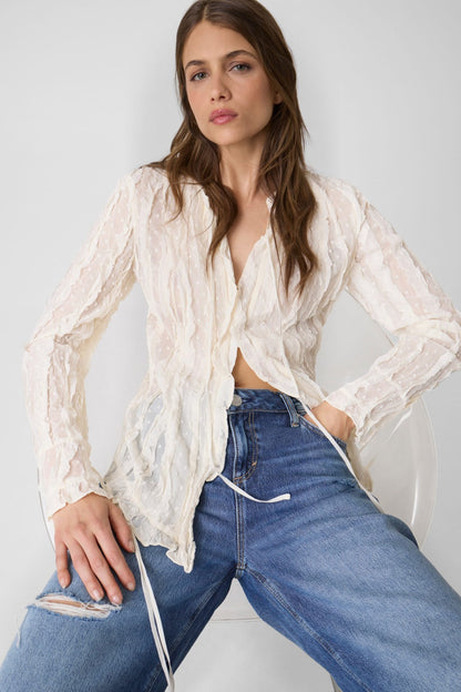 Ruched blouse