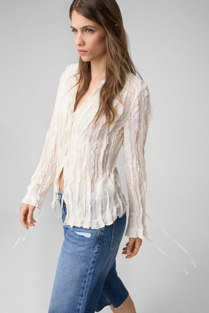 Ruched blouse
