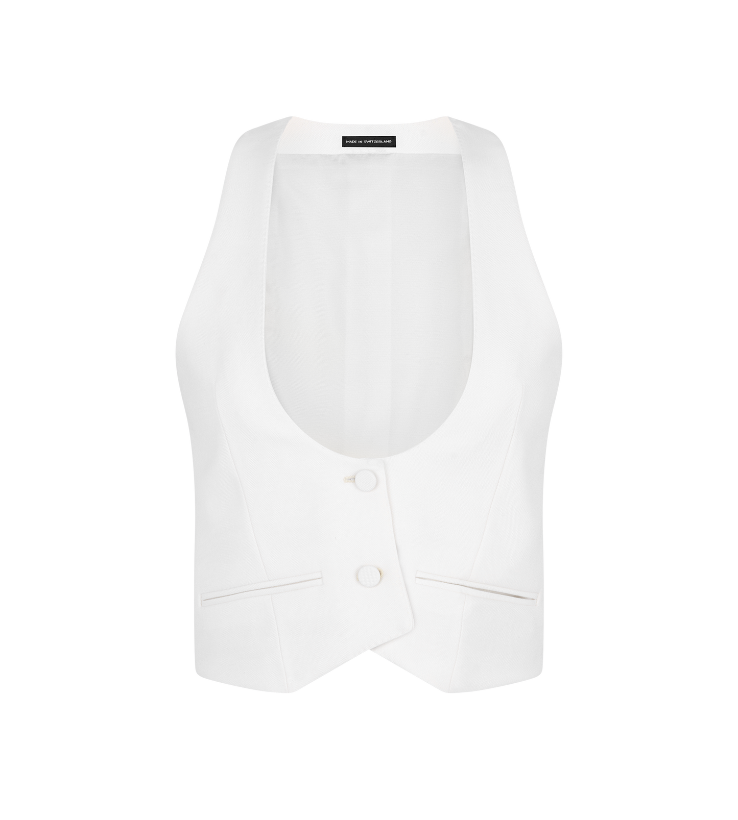 Sharp Grain De Poudre Waistcoat