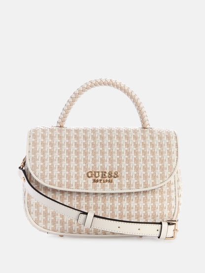 Mirema Woven Top-Handle Bag