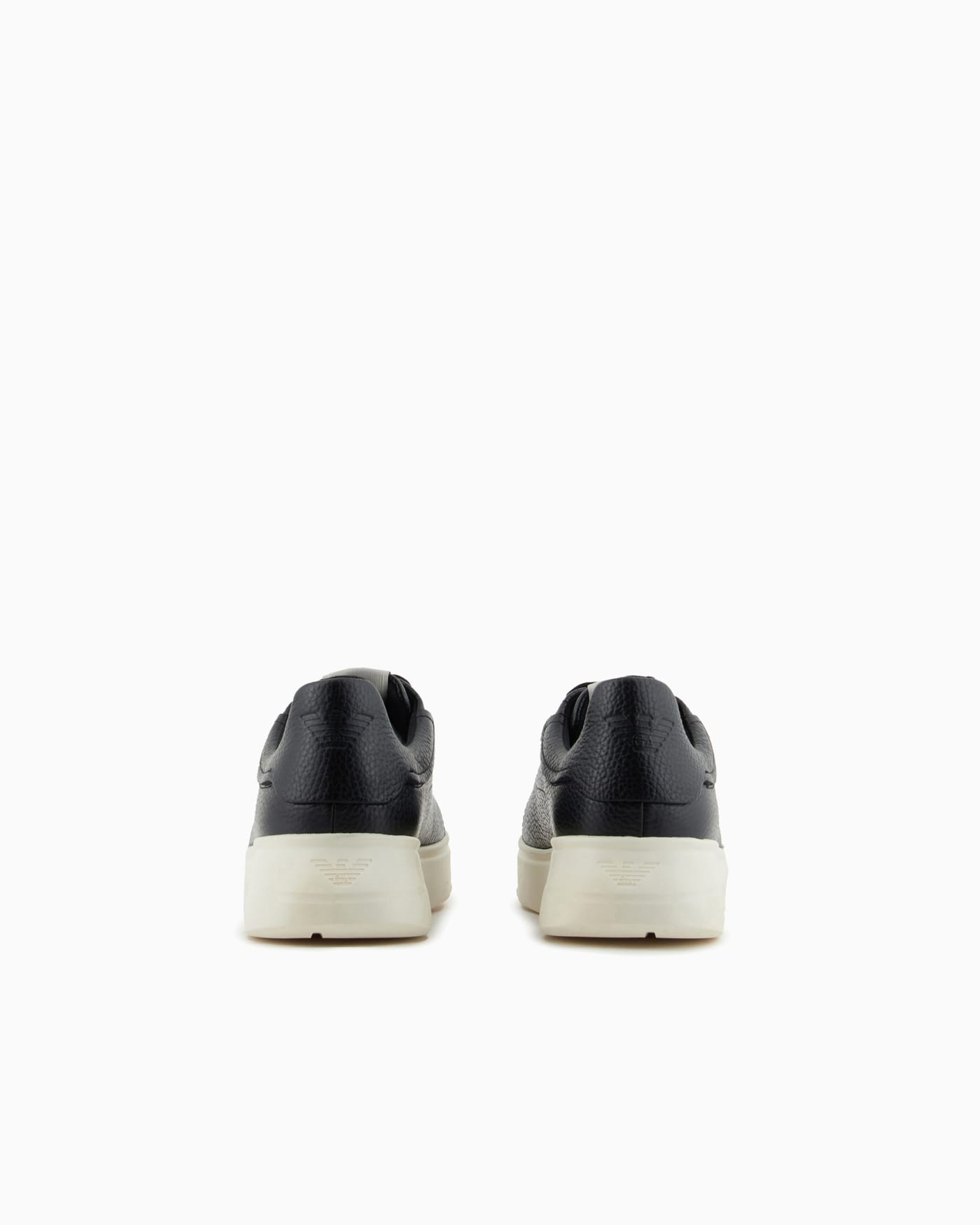 High-top sneaker tumbled leather woman