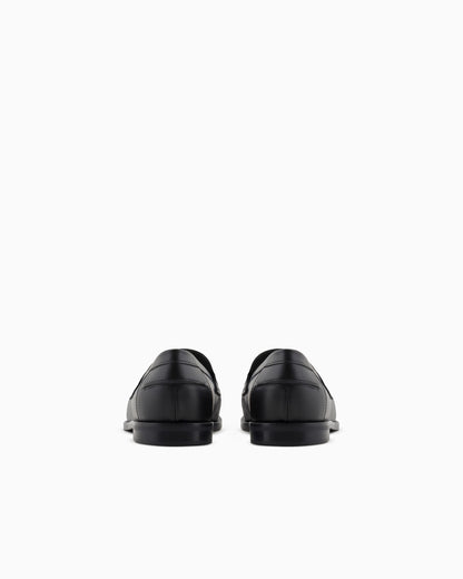 Smooth leather loafers