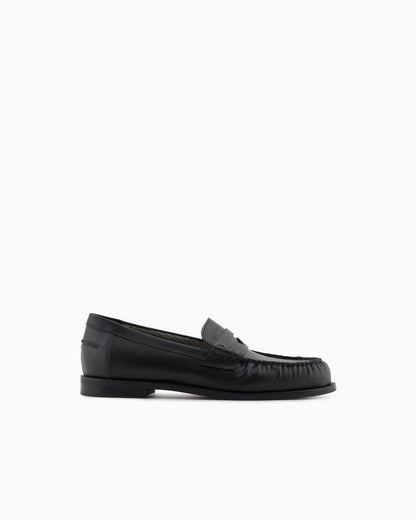 Smooth leather loafers