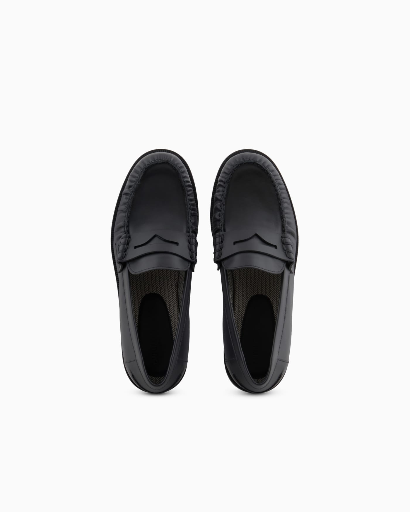 Smooth leather loafers