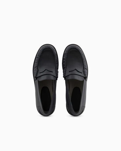 Smooth leather loafers