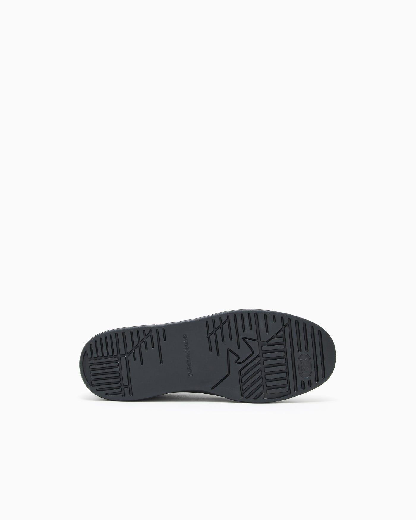 Sneaker tumbled leather padded collar man