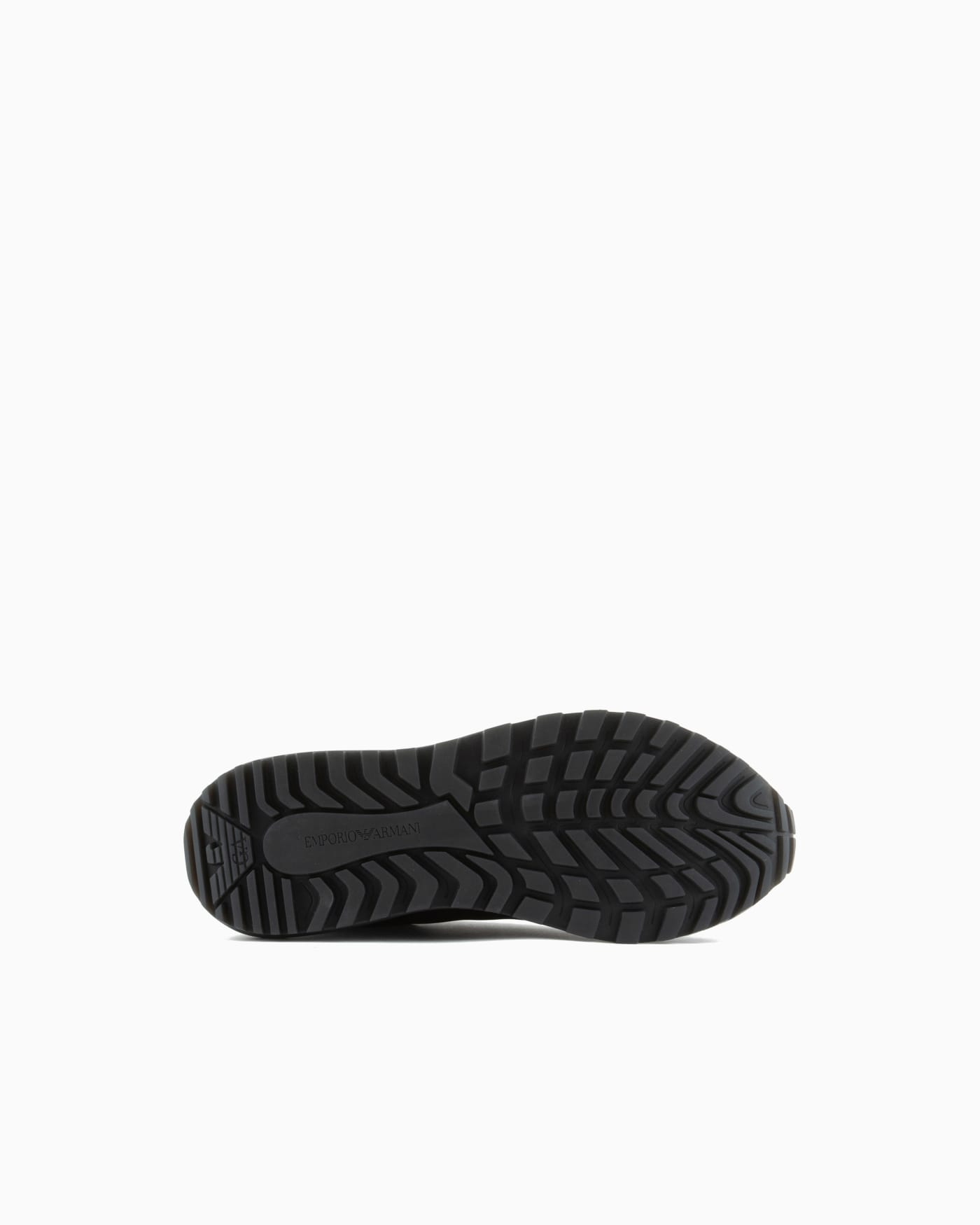 Recycled nylon sneaker saffiano detail man