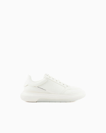 Low-top smooth leather sneaker man
