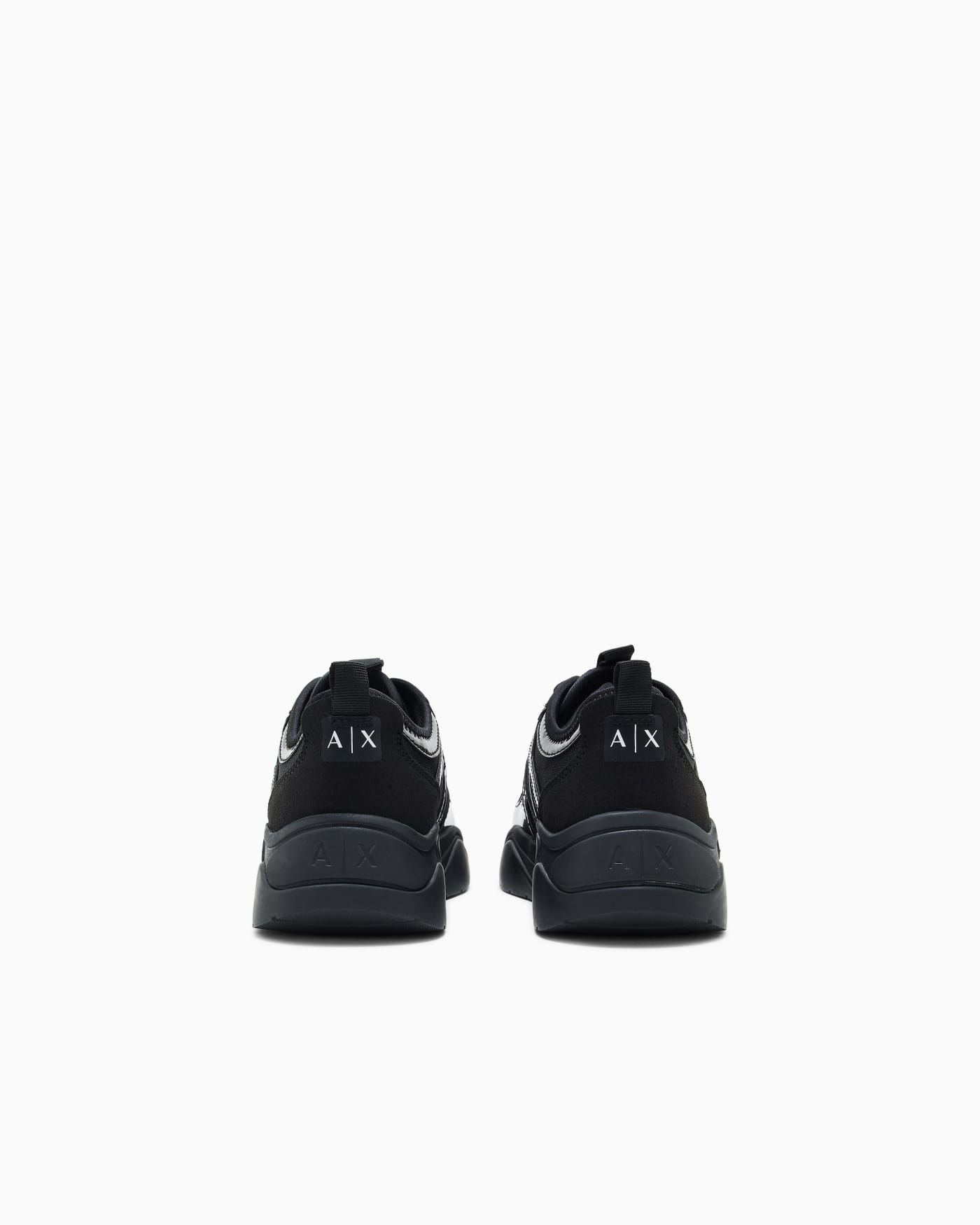 Platform sneaker high-top mesh for woman