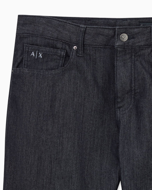 Comfort slim five-pocket jeans in fleece denim Essential