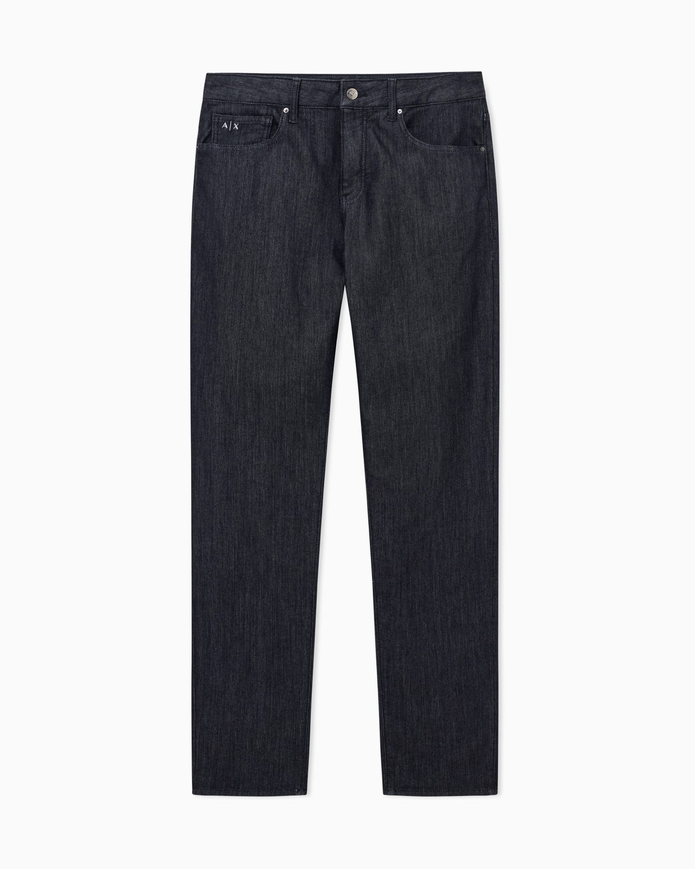 Comfort slim five-pocket jeans in fleece denim Essential