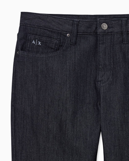 Skinny jeans comfort fleece black for man
