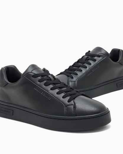 Sneakers split leather with cotton lining