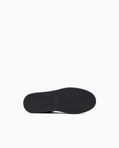 Sneakers split leather with cotton lining