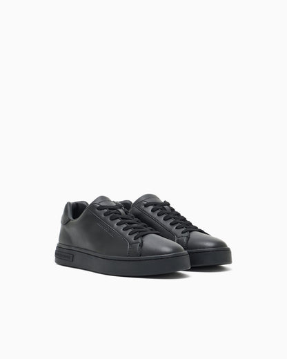 Sneakers split leather with cotton lining