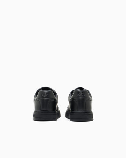 Sneakers split leather with cotton lining