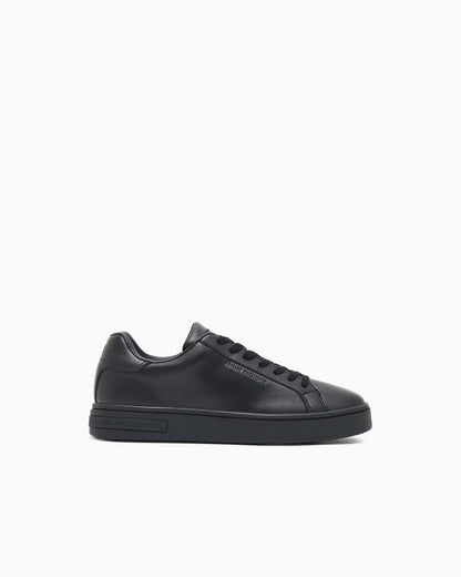 Sneakers split leather with cotton lining