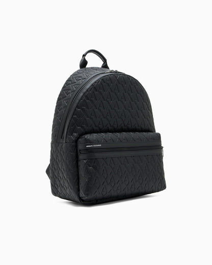 Water-resistant backpack man