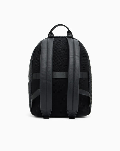 Water-resistant backpack man