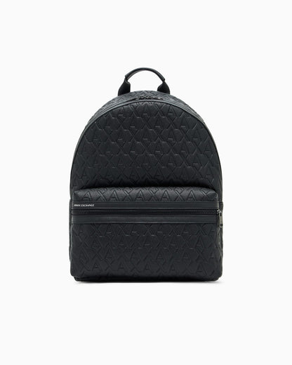 Water-resistant backpack man