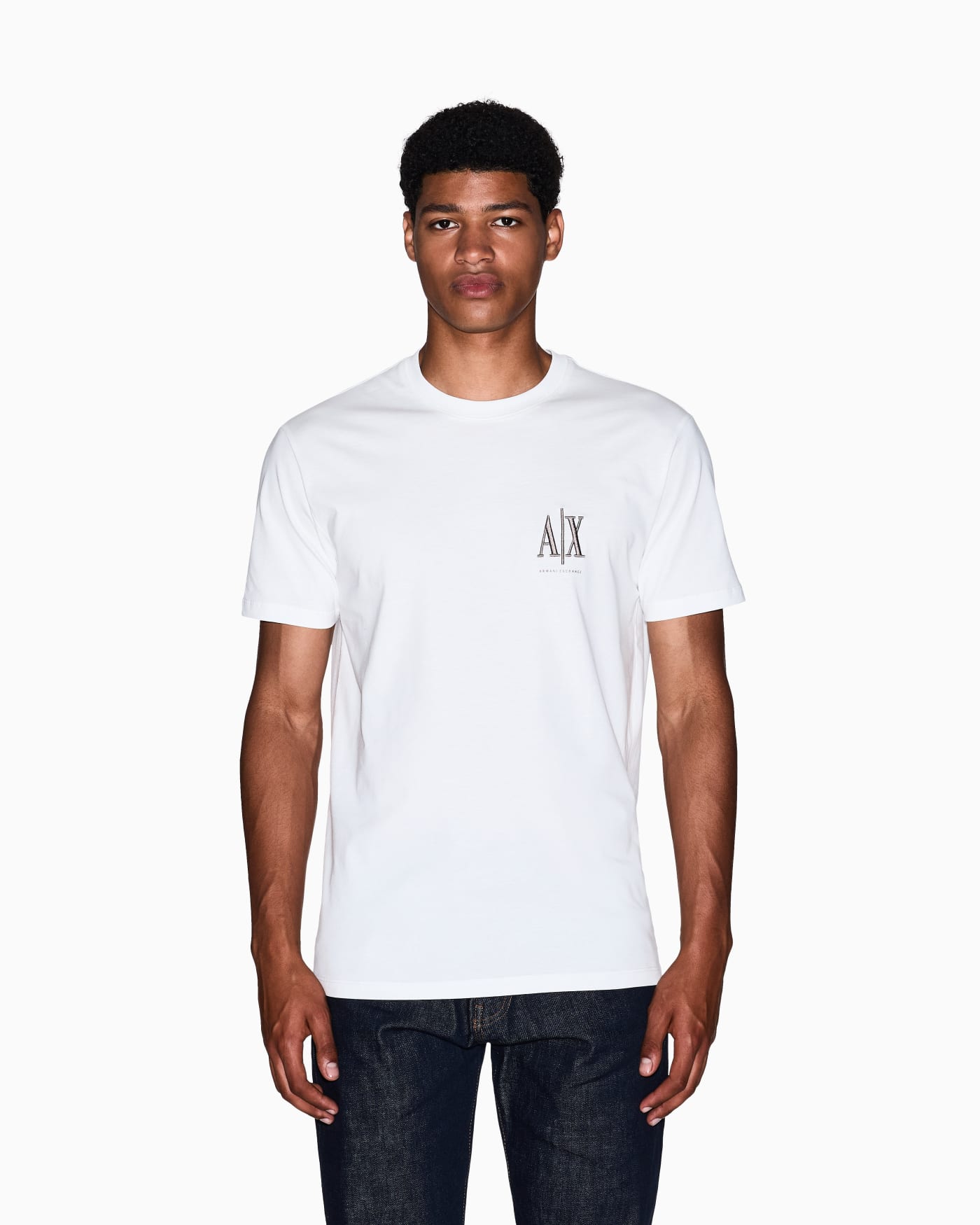 Crew neck t-shirt man