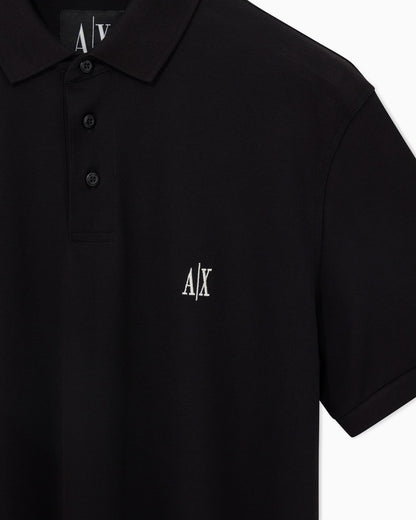 Regular fit polo shirt Icon in cotton piquet with logo