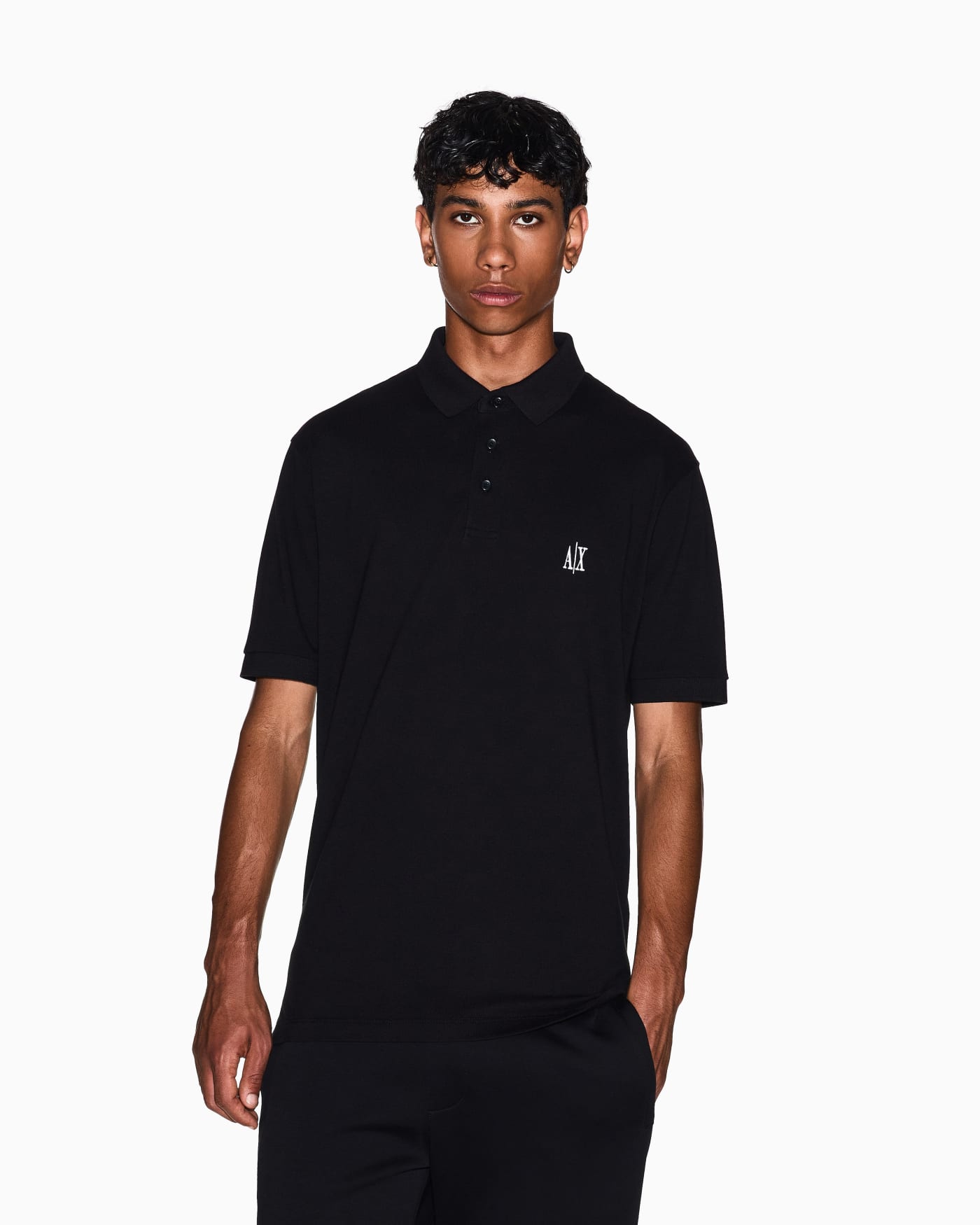 Regular fit polo shirt Icon in cotton piquet with logo