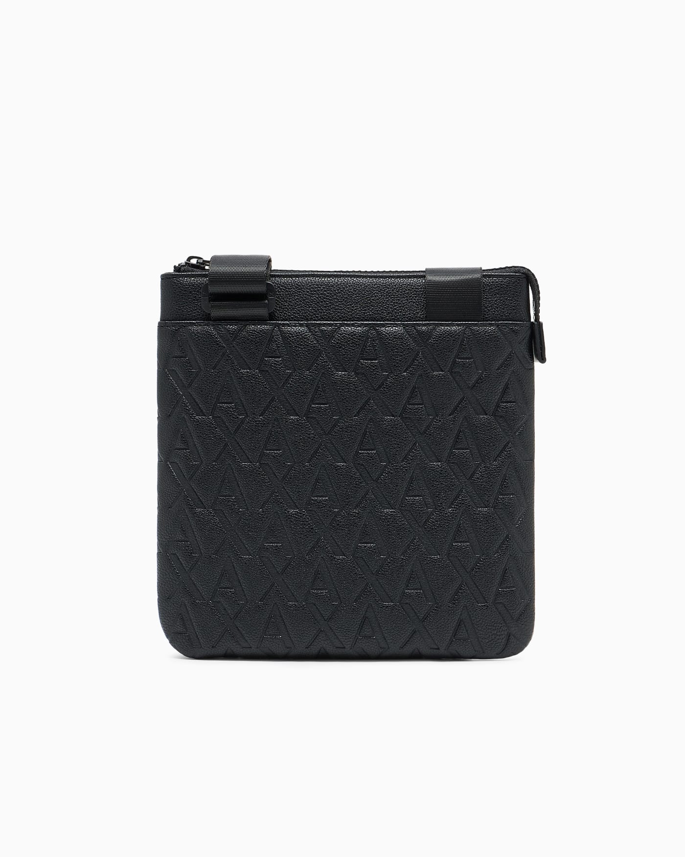 Crossbody bag embossed logo for man