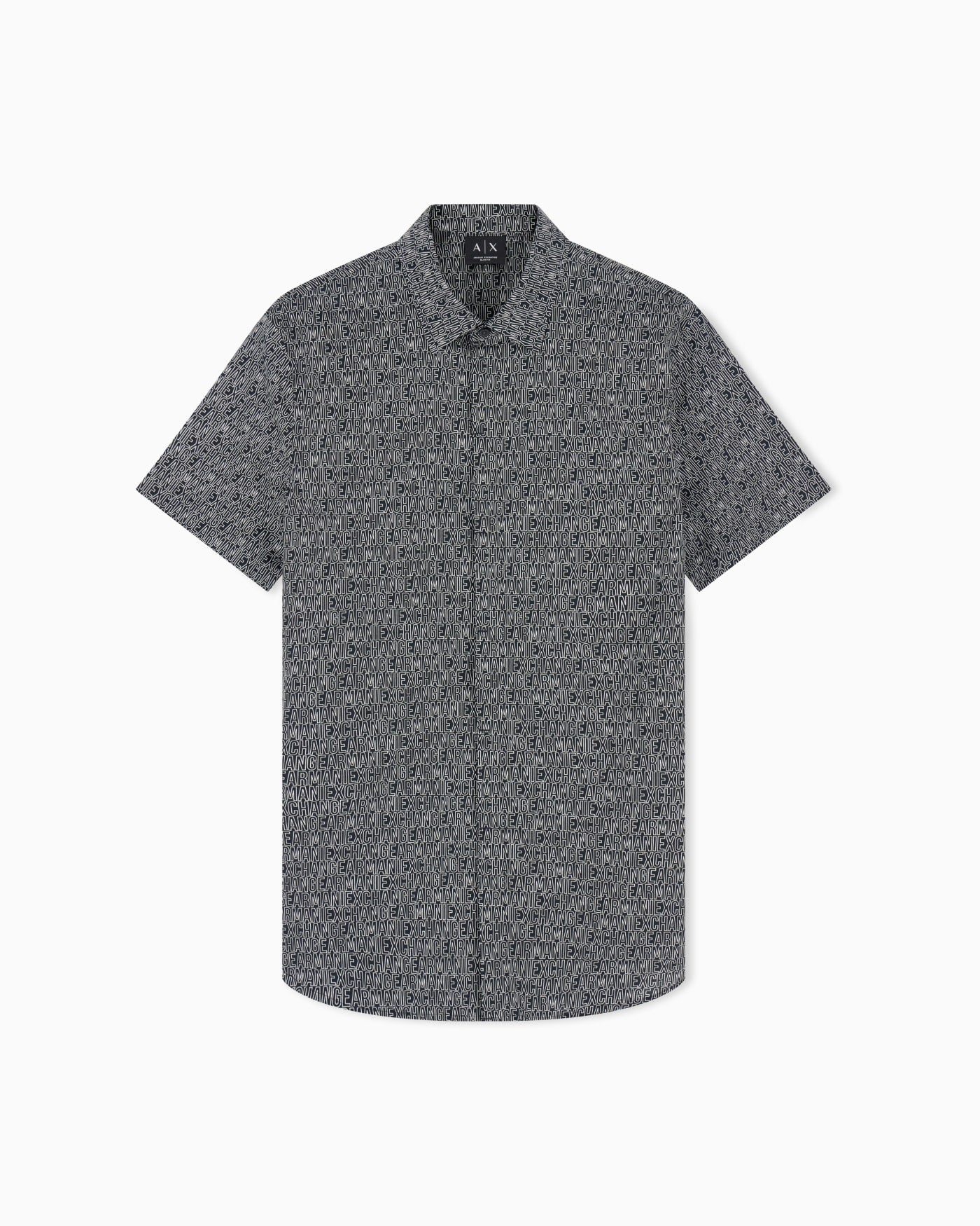 Shirt slim fit in stretch cotton poplin
