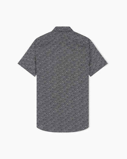 Shirt slim fit in stretch cotton poplin