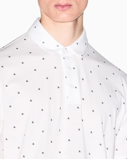 regular fit polo shirt in cotton jersey