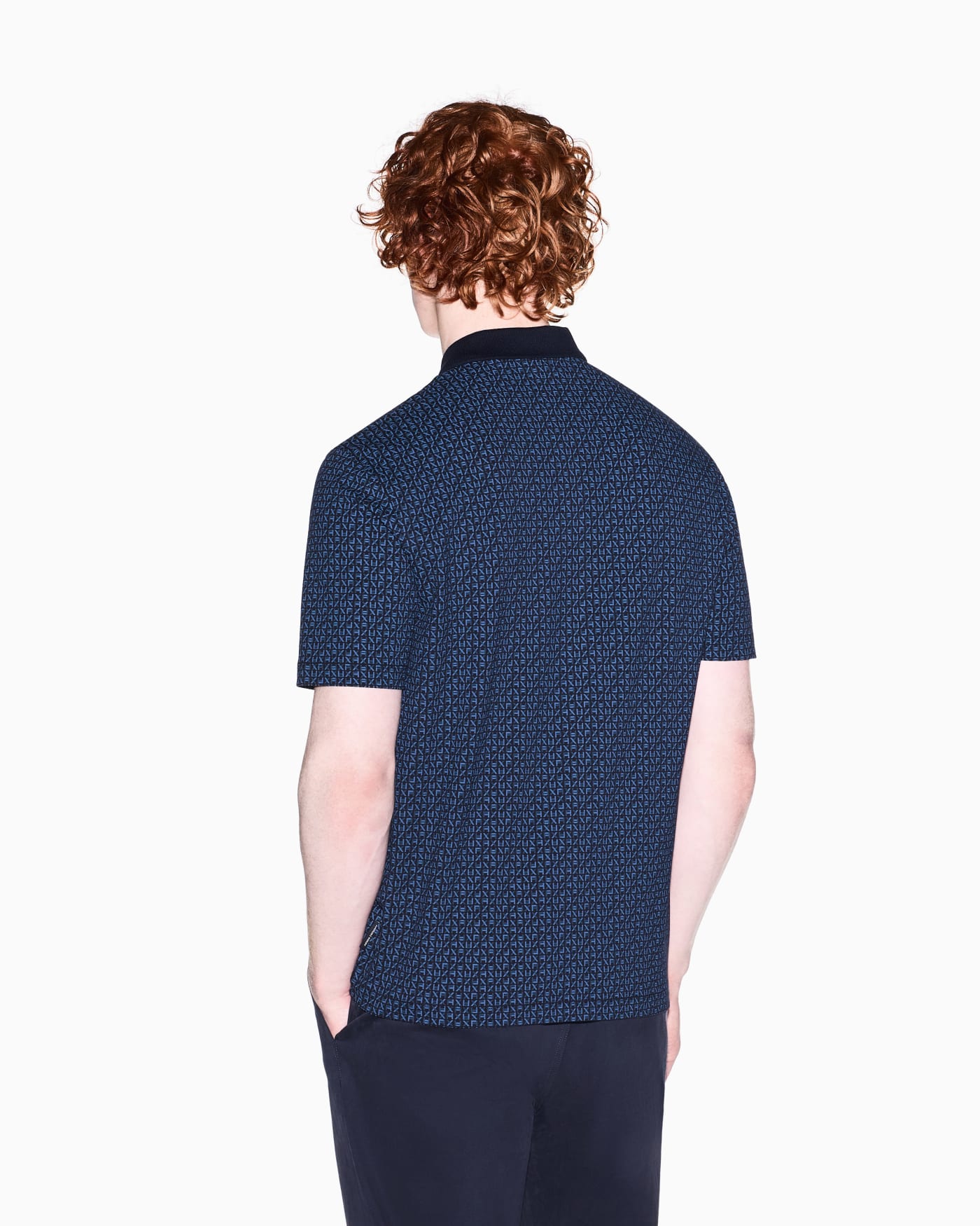 regular fit polo shirt in stretch cotton piqué