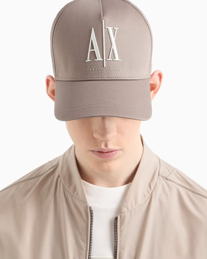 Baseball cap Icon in cotton twill with an embroidered logo