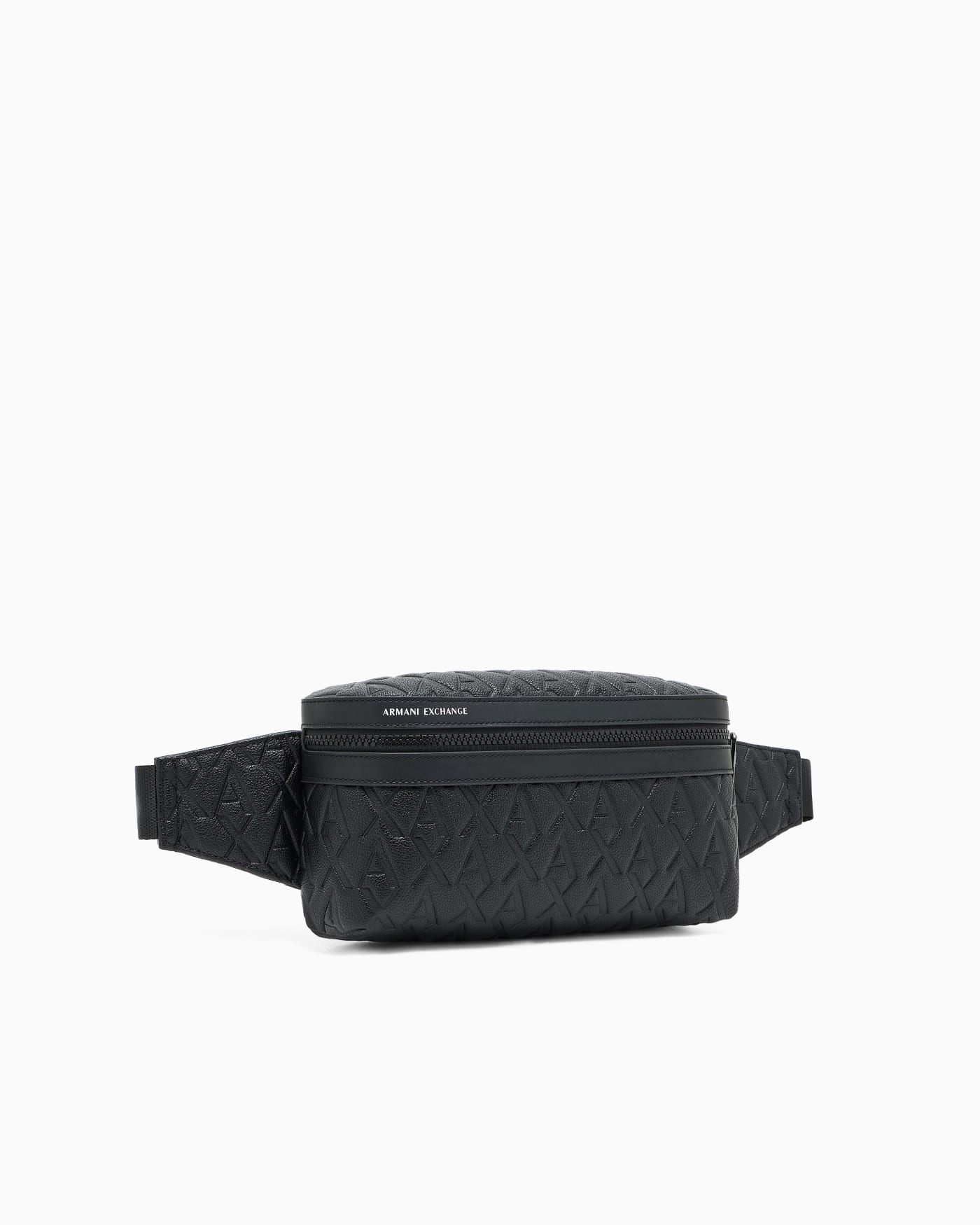 Belt bag embossed faux leather for man