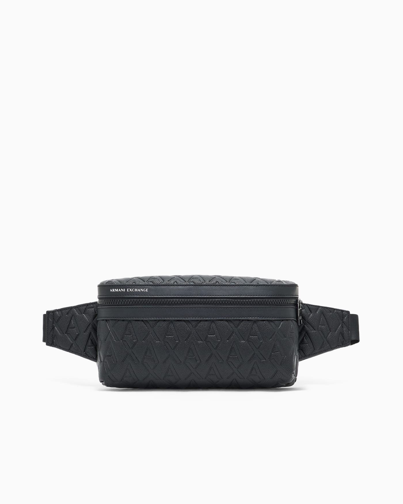 Belt bag embossed faux leather for man